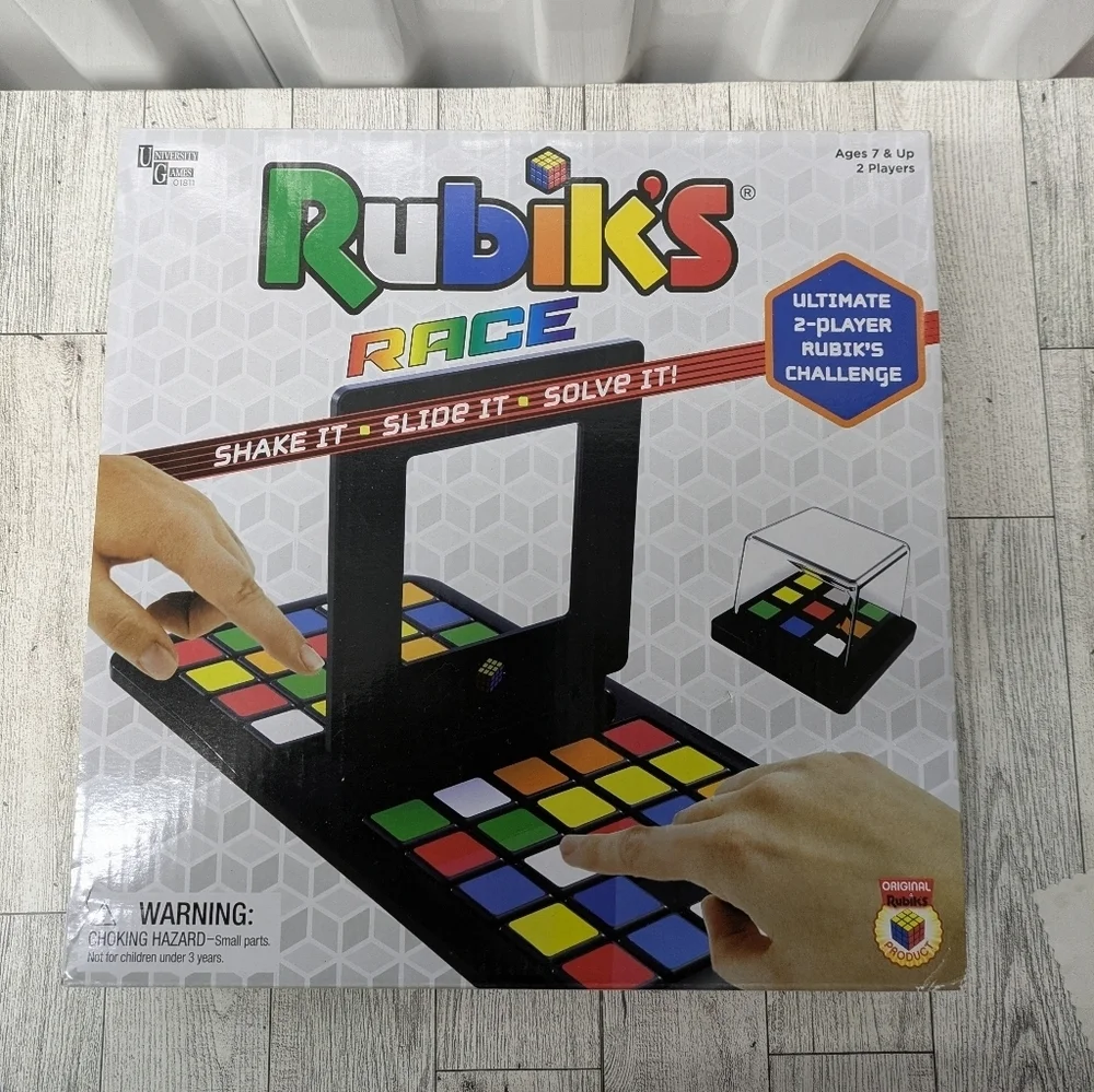 Rubik's Race Colorful Puzzle Game